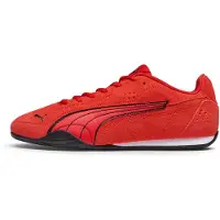 Puma Catch sneakers, Zwart/Rood, Maat 40,5