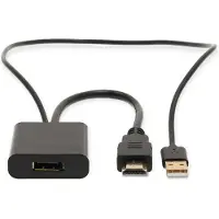 Nedis Hdmi- Adapter Fresh Green Box Hdmi Connector - Displayport Mannelijk Zwart