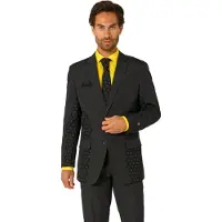 Opposuits Mannen Batman Pak - Heren Kostuum - Verkleedkleding - Dark Knight - Maat EU62