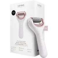 GESKE Electric Pumice Foot Smoothing Roller | 7 in 1 | Elektrische Voetvijl & Exfoliator | Langdurige Puimsteen | Voor Zachte Voeten | Geavanceerde Eeltverwijdering | Ideaal voor je Pedicureset