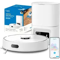 TP-LINK RV30 Max Plus robotstofzuiger met dweilfunctie - automatische leegstation - 5300 Pa - LiDAR + IMU