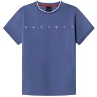 Hackett London Shirt 'Essential' marine / wit