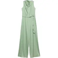 Comma Jumpsuit pastelgroen