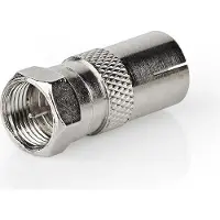 Nedis F-connector - coax (IEC) adapter -
