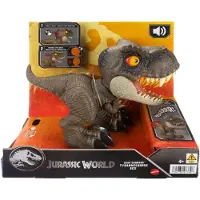 Jurassic World Roar Command Dinosaur T-rex Figure Bruin Kinderen