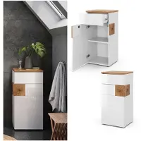 Vicco Eden Halfhoge kast – 40 x 84 cm Wit