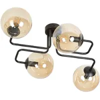 Emibig PLAFONDIER 4xE14 40W BRENDI 4 BL/HONINGKLEUR 833/4