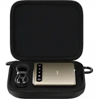 Aurzen ZIP Titanium Gold 4-in-1 bundel – Draagbare Tri-fold Mini Beamer – 720p HD – 100 ANSI – Bluetooth 5.4 – 5000 mAh – tot 120 Inch