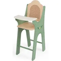 Classic World Vintage Wooden Doll Feeding Chair