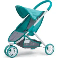 Milly Mally poppenwagen Natalie Prestige meisjes 54 cm mintgroen