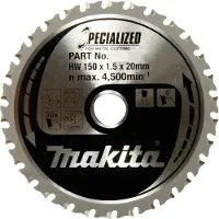 Makita zaagblad 150x1,5x20 32t metaal