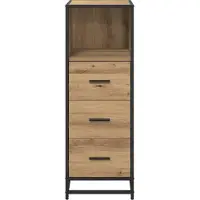 vidaXL Badkamermeubel Set Artisan Eiken 35 x 37,5 x 100 cm