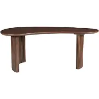 Vente-unique Salontafel van acaciahout - Donker naturel - TAMENIA van Maison Céphy