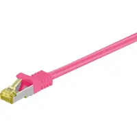 PROCABLE Netwerkkabel | Cat7 S/FTP | 3 meter (100% koper, LSZH, Roze)