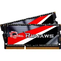 G.Skill RipjawsX GS-F3-1600C9D-8GRSL, 8 GB, 2 x 4 GB, DDR3L, 1600 MHz, 204-pin SO-DIMM