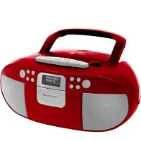 Soundmaster SCD7800RO, Analoog en digitaal, DAB+, FM, Speler, CD, CD-R, CD-RW, 3 Watt, LCD-scherm
