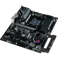 Asrock B550 PG Riptide Moederbord Socket AMD AM4 Vormfactor ATX Moederbord chipset AMD B550