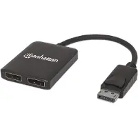 Manhattan 207768 DisplayPort-splitter 2 poorten 3810 x 2160 Pixel