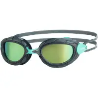 Zoggs Predator Titanium Reactor Swimming Goggles Grijs Regular