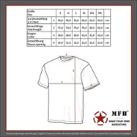 MFH - US T-Shirt - korte mouw - Operation camo - 170 g/m² - MAAT 5XL