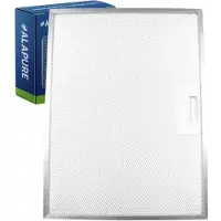 Alapure metalen filter, geschikt voor Turboair GRI0121275A, afmetingen 357x270x9 mm