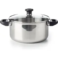 Beka Kookpan Met Deksel 24cm Zilver zilver RVS Pan