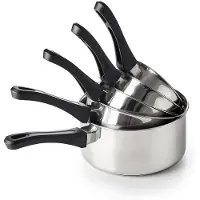 Beka Steelpannenset 5-delig Zilver zilver RVS Pan