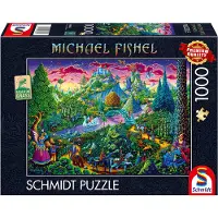 Schmidt - Legpuzzel - Fantastische sprookjeswereld - Michael Fischel - 1000 stukjes - Volwassenen - vanaf 12 jaar