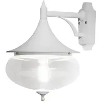 Konstsmide Wandlamp Libra klassiek 40cm mat wit