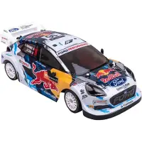 Nikko - Ford WRC Elite Cars - Red Bull - Schaal 1/14 - Auto op afstandsbediening