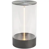 Konstsmide Oplaadbare Lamp Edison M Antraciet