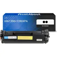 PrintAbout Toner HW1390+1390XPA (139X) Zwart Multipack Hoge capaciteit geschikt voor HP