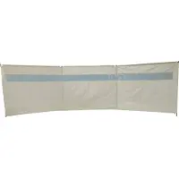 Bo Camp - Urban Outdoor - Windscherm - Pimlico - Met raam - Beige