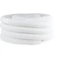 W'eau Zwembadslang 38 mm - 9 meter - Wit