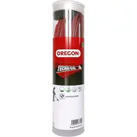 Oregon Techni-Blade trimmerdraad 7,0 mm 26 cm rood 155 stuks ( 525244 )