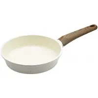 Brunbeste Koekenpan - 28 cm - Keramische Antiaanbaklaag - PFAS-vrij - Geschikt voor Inductie - crème