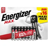 Energizer Max (16 Pcs., AAA), Batterijen