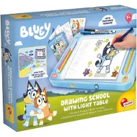 Lisciani bluey drawing school with light table
