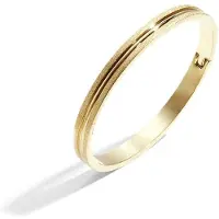Yehwang Gestructureerde Armband – Dames Armband – Trendy en Stijlvolle Armband – Sieraad – Goudlief.nl