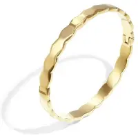 Yehwang Bangle armband met onregelmatige vorm
