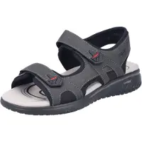 Rieker heren trekking-sandaal 26455-00 sandalen schoenen zomer trekking zwart