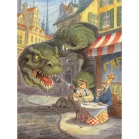 New York Puzzle Company Jurassic Paris Puzzel (1000 stukjes)