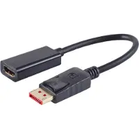 Shiverpeaks BASIC-S 1.4 Adapter, DisplayPort (HDMI), Data + Video Adapter, Zwart