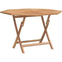vidaXL Tuin Bistro Set 3 st Naturel Massief Teakhout