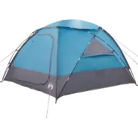 vidaXL Dometent met Verwijderbare Regenfly Blauw 8-persoons