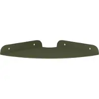 vidaXL Hoek Plank Hoekmontage 4 st Olijf Groen 18 x 18 x 2 cm