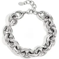 Yehwang Goudlief.nl Chunky schakelarmband - verkleurt niet - roestvrij staal