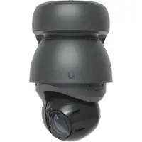 Ubiquiti AI PTZ, industriële IP-camera, geschikt voor binnen- en buitengebruik, bekabeld, met ARM Cortex-A53 processor, te monteren aan de muur, paal of tafel, kleur: zwart