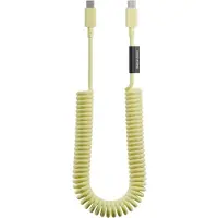Native Union Pop Cable - Lemon - USB-C naar USB-C - 2.4M - 60W