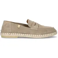 Verbenas Heren Instappers Track - Taupe - Maat 40